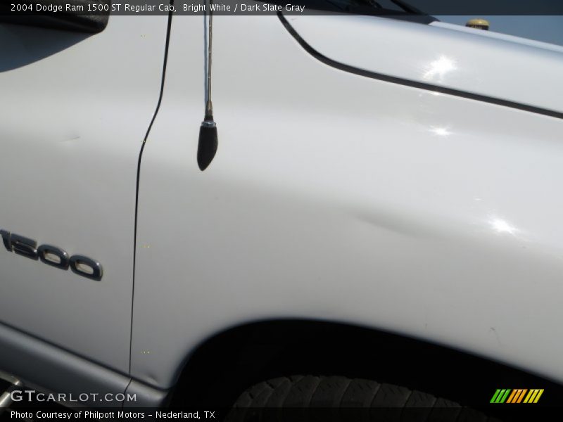 Bright White / Dark Slate Gray 2004 Dodge Ram 1500 ST Regular Cab