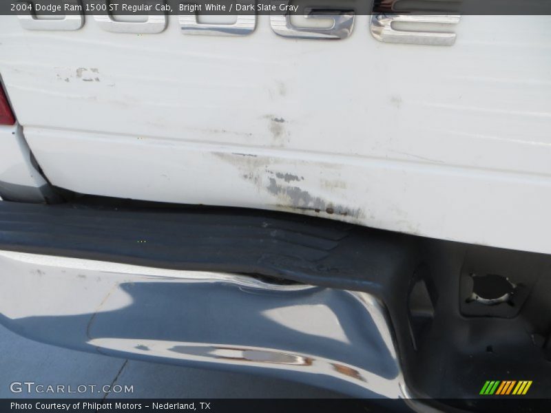 Bright White / Dark Slate Gray 2004 Dodge Ram 1500 ST Regular Cab