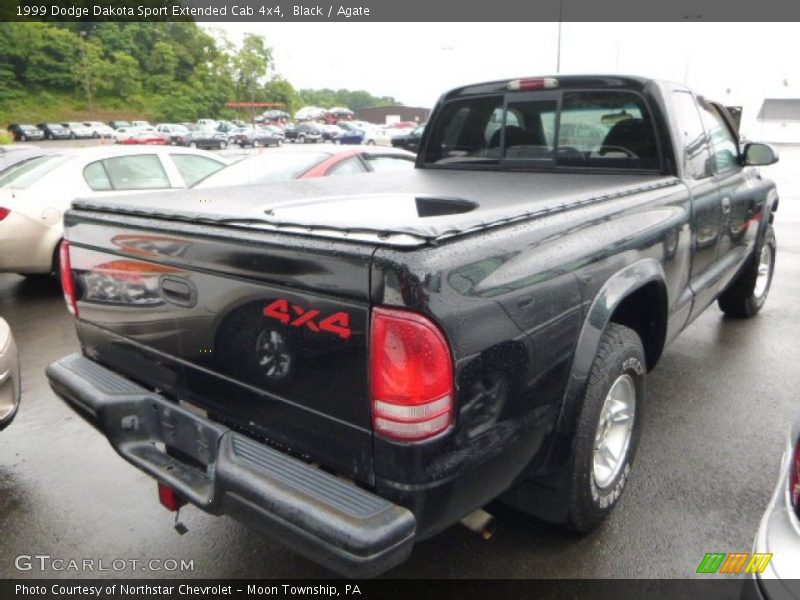 Black / Agate 1999 Dodge Dakota Sport Extended Cab 4x4