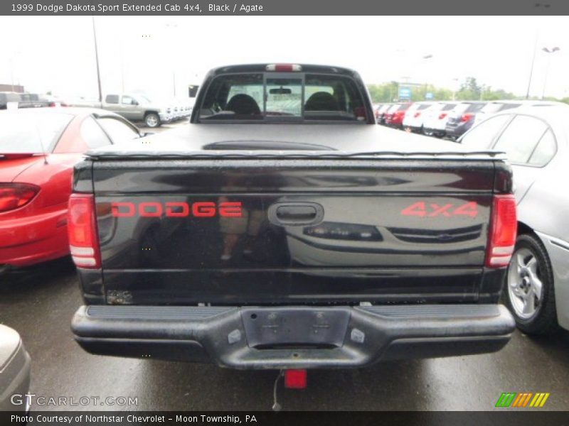 Black / Agate 1999 Dodge Dakota Sport Extended Cab 4x4