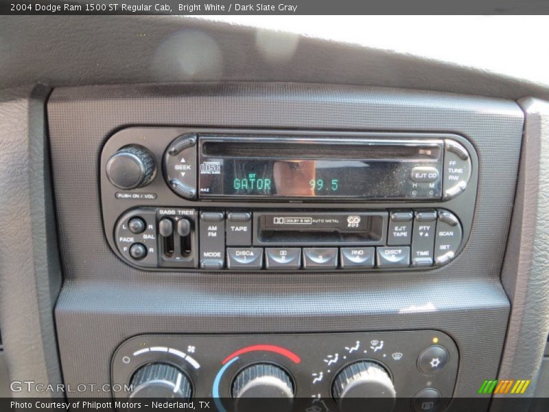 Bright White / Dark Slate Gray 2004 Dodge Ram 1500 ST Regular Cab