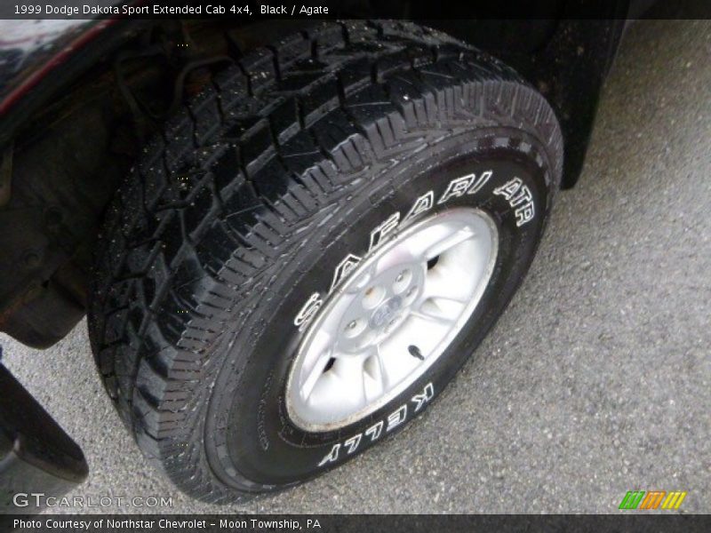 Black / Agate 1999 Dodge Dakota Sport Extended Cab 4x4