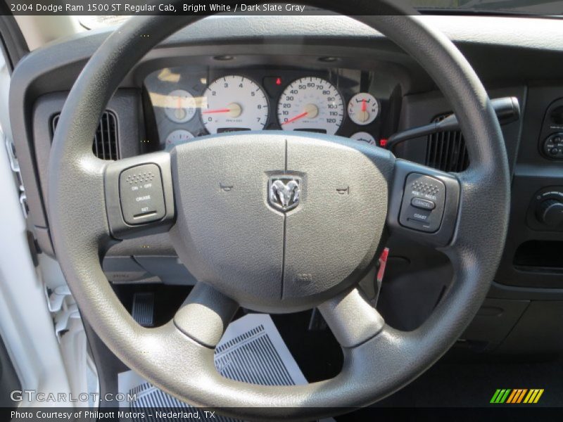 Bright White / Dark Slate Gray 2004 Dodge Ram 1500 ST Regular Cab