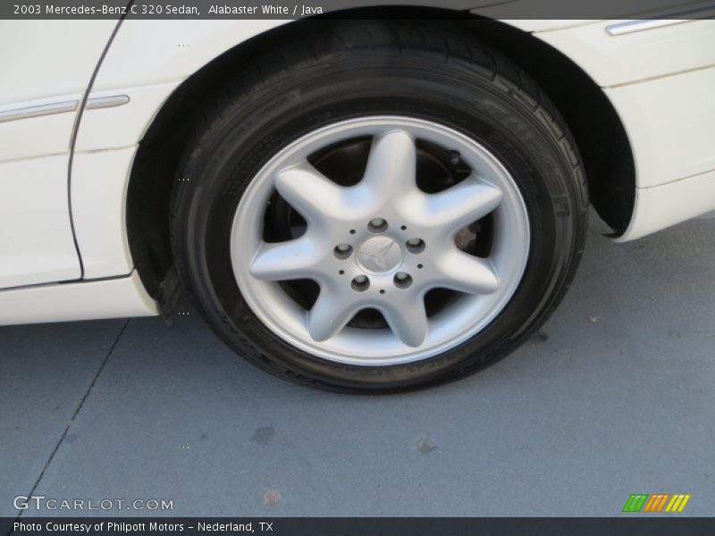 Alabaster White / Java 2003 Mercedes-Benz C 320 Sedan