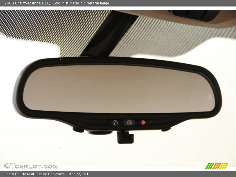 Gold Mist Metallic / Neutral Beige 2008 Chevrolet Impala LT