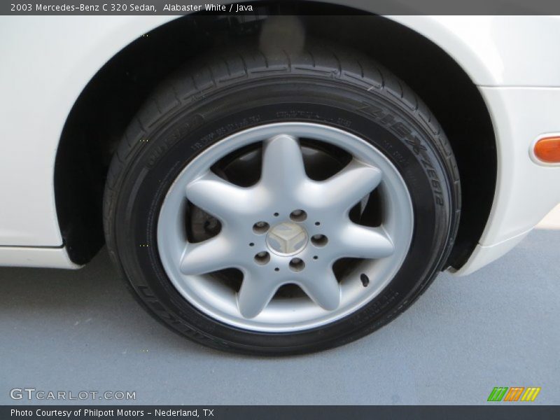 Alabaster White / Java 2003 Mercedes-Benz C 320 Sedan