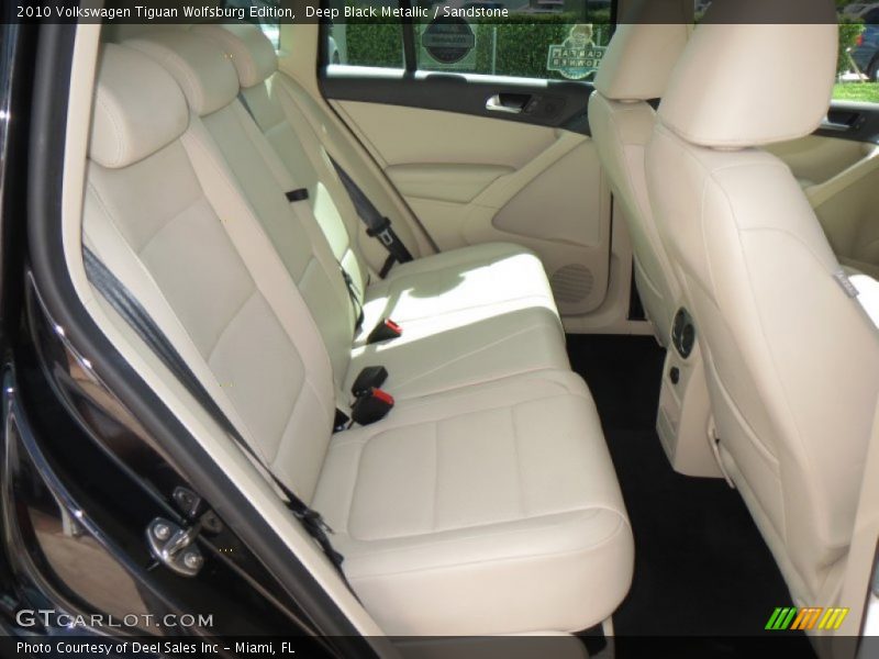 Deep Black Metallic / Sandstone 2010 Volkswagen Tiguan Wolfsburg Edition