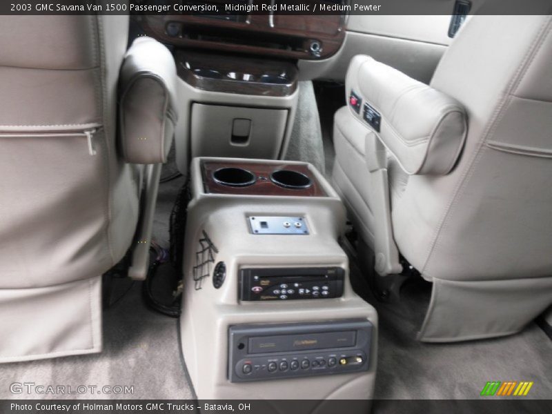 Midnight Red Metallic / Medium Pewter 2003 GMC Savana Van 1500 Passenger Conversion