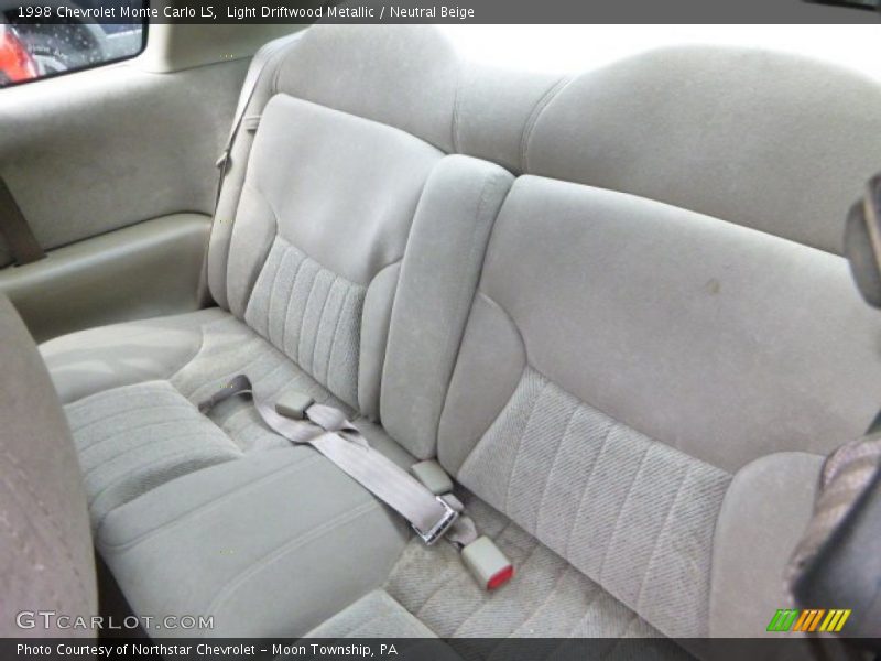 Light Driftwood Metallic / Neutral Beige 1998 Chevrolet Monte Carlo LS