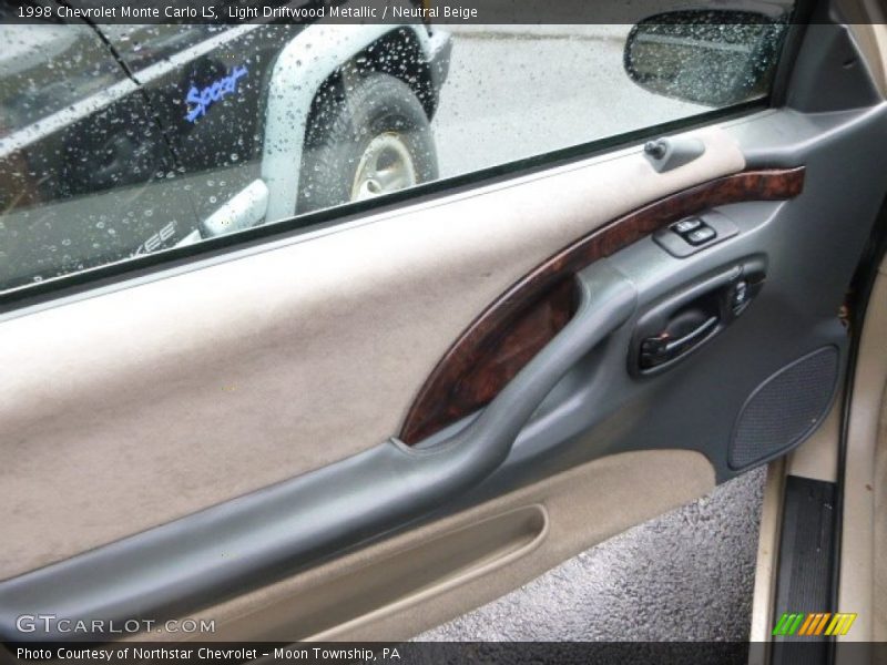 Light Driftwood Metallic / Neutral Beige 1998 Chevrolet Monte Carlo LS