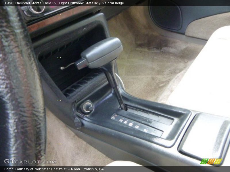 Light Driftwood Metallic / Neutral Beige 1998 Chevrolet Monte Carlo LS
