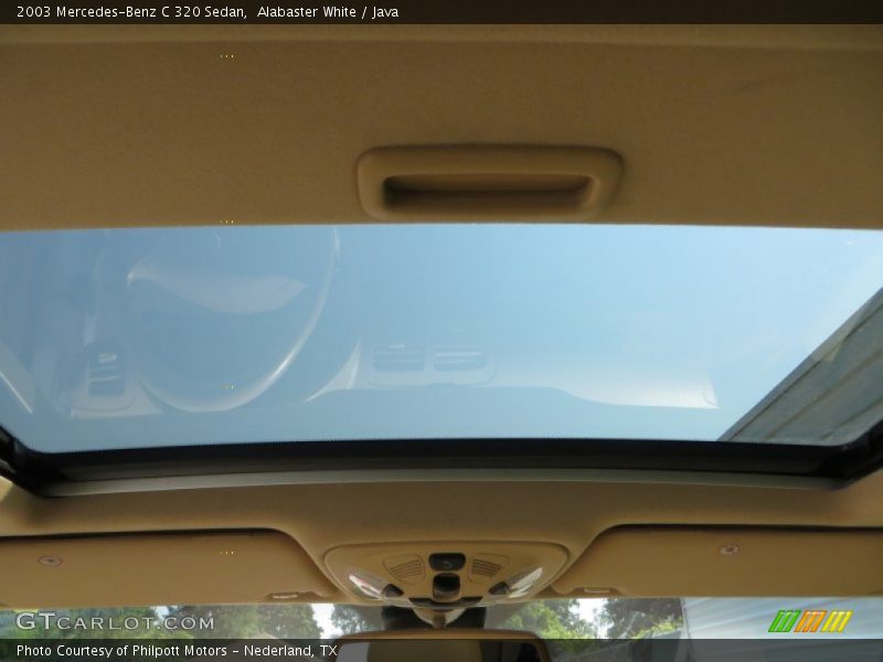 Alabaster White / Java 2003 Mercedes-Benz C 320 Sedan