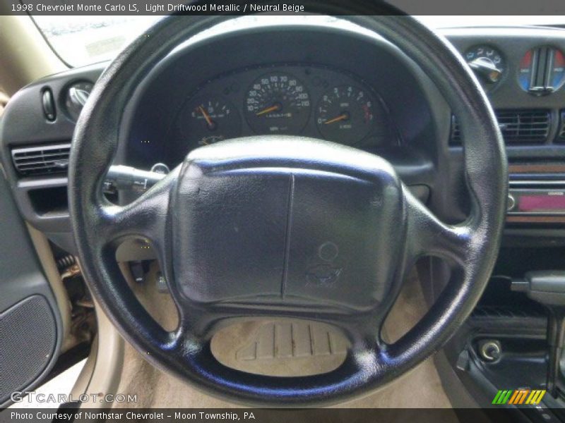 Light Driftwood Metallic / Neutral Beige 1998 Chevrolet Monte Carlo LS