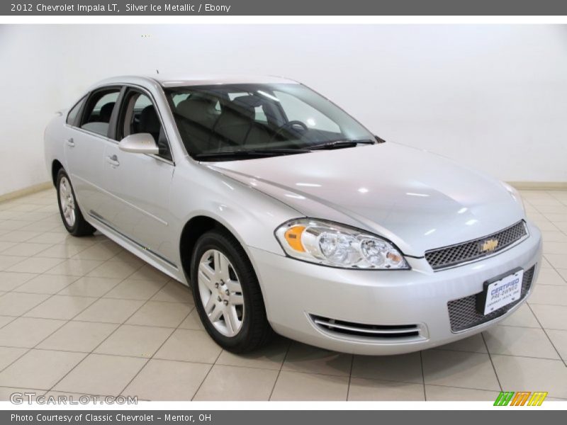 Silver Ice Metallic / Ebony 2012 Chevrolet Impala LT