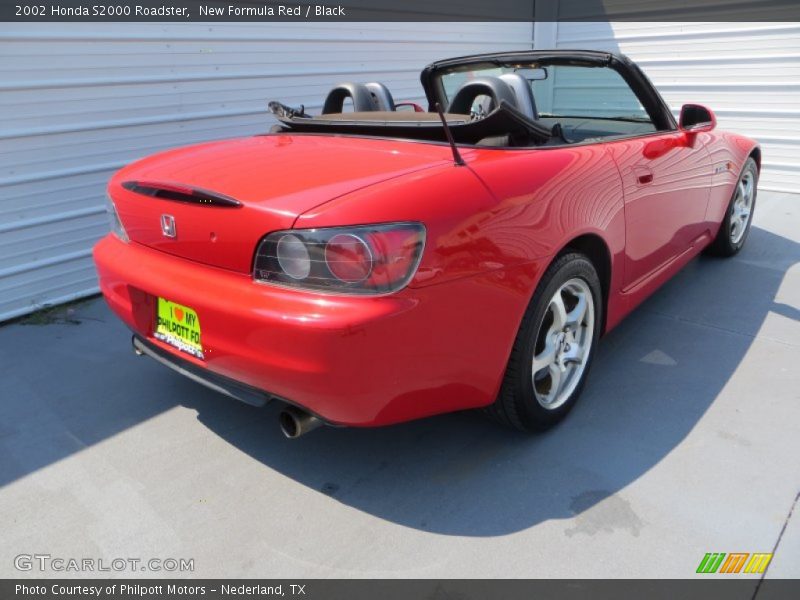 New Formula Red / Black 2002 Honda S2000 Roadster