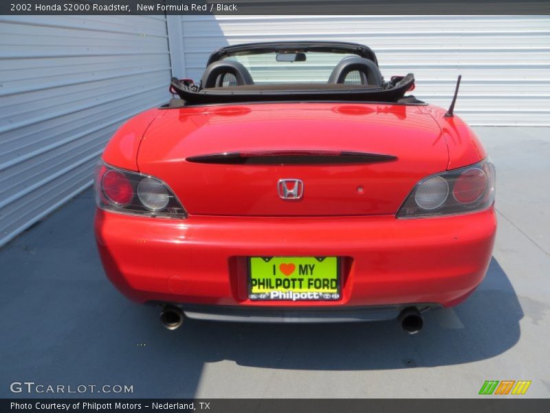 New Formula Red / Black 2002 Honda S2000 Roadster