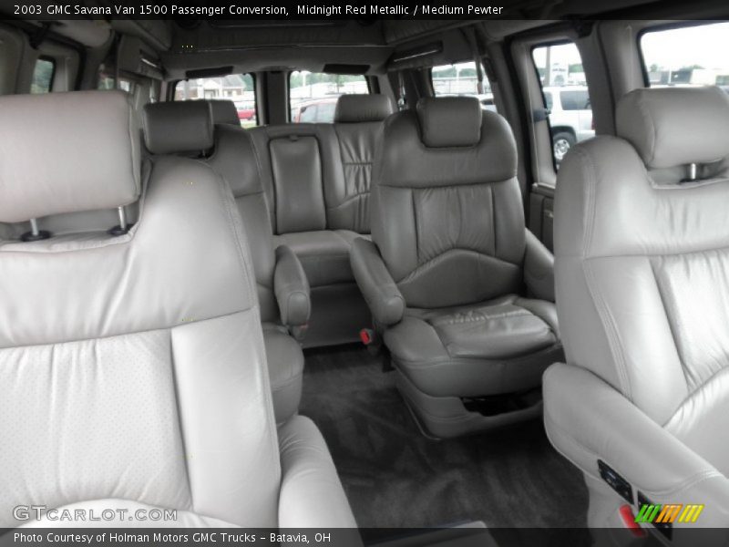 Rear Seat of 2003 Savana Van 1500 Passenger Conversion