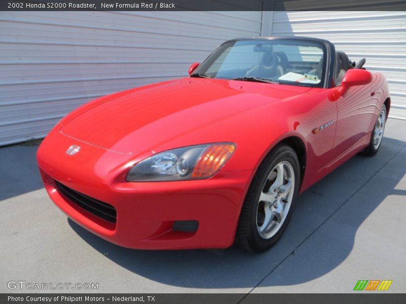 New Formula Red / Black 2002 Honda S2000 Roadster