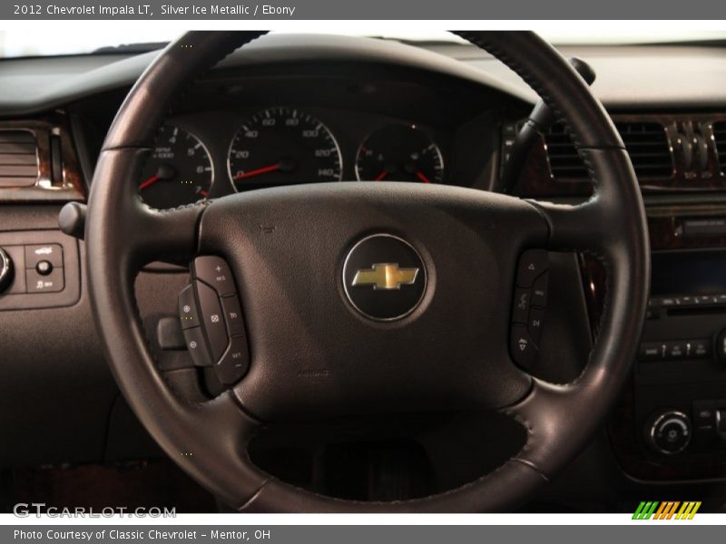 Silver Ice Metallic / Ebony 2012 Chevrolet Impala LT