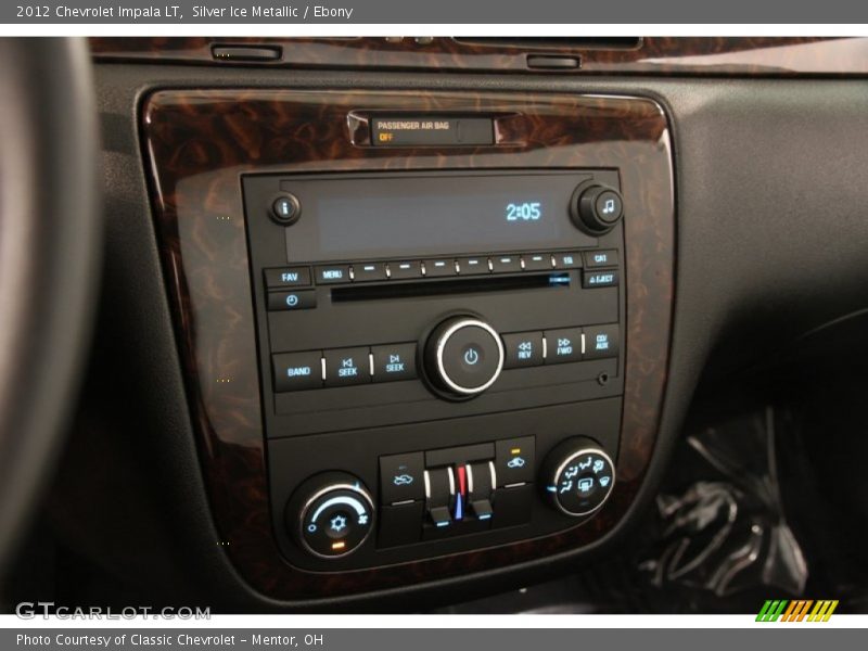 Silver Ice Metallic / Ebony 2012 Chevrolet Impala LT
