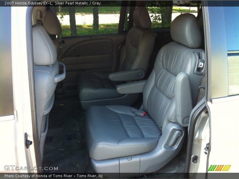 Silver Pearl Metallic / Gray 2007 Honda Odyssey EX-L