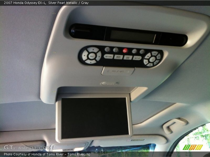 Silver Pearl Metallic / Gray 2007 Honda Odyssey EX-L