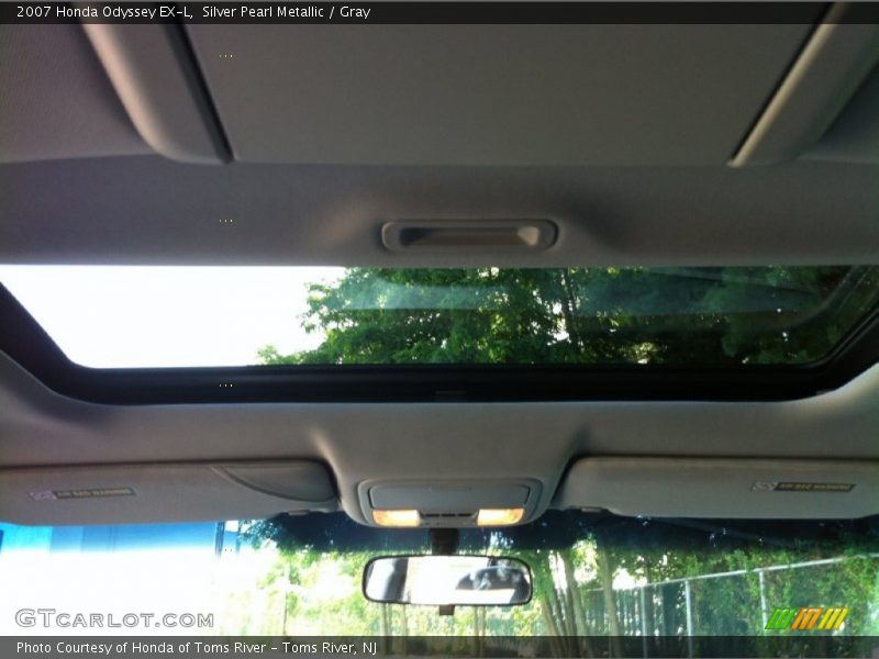 Silver Pearl Metallic / Gray 2007 Honda Odyssey EX-L
