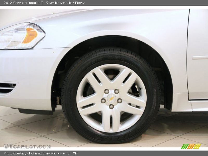 Silver Ice Metallic / Ebony 2012 Chevrolet Impala LT