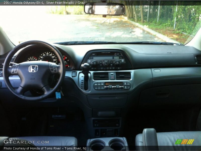 Silver Pearl Metallic / Gray 2007 Honda Odyssey EX-L