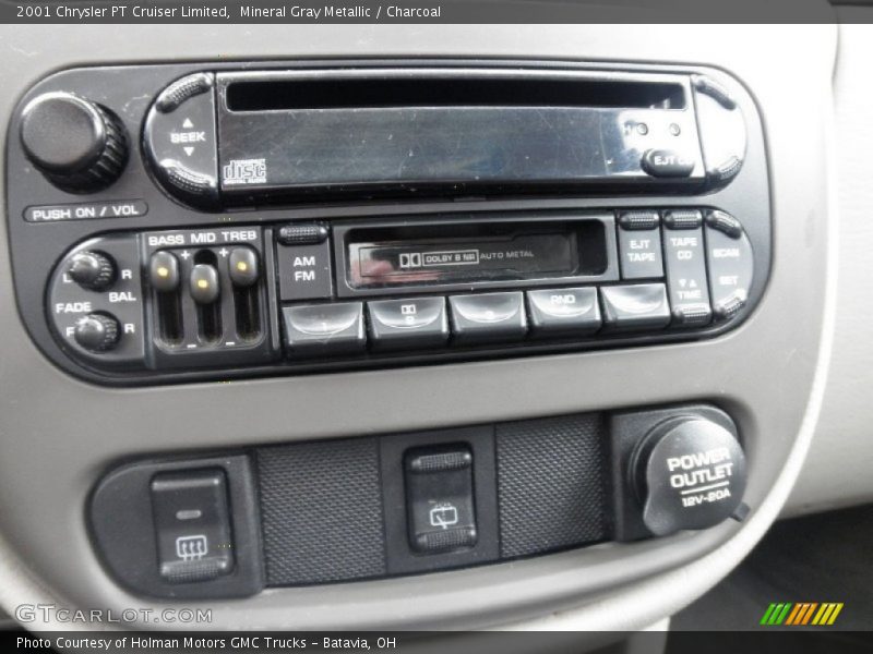 Audio System of 2001 PT Cruiser Limited