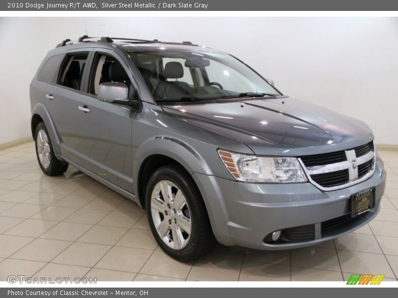 Silver Steel Metallic / Dark Slate Gray 2010 Dodge Journey R/T AWD