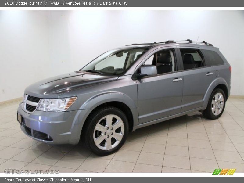 Silver Steel Metallic / Dark Slate Gray 2010 Dodge Journey R/T AWD