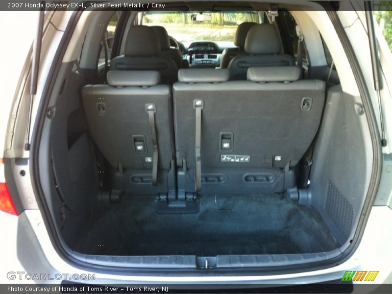 Silver Pearl Metallic / Gray 2007 Honda Odyssey EX-L