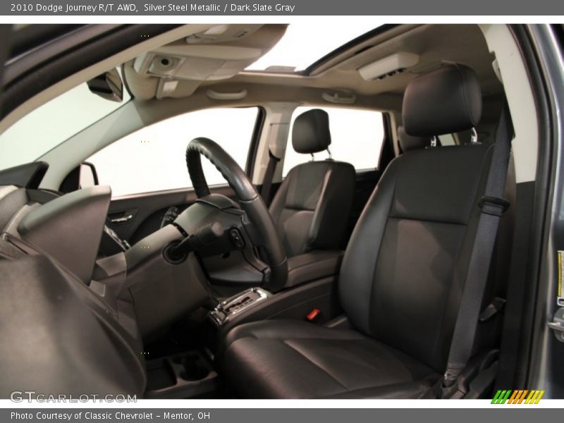 Silver Steel Metallic / Dark Slate Gray 2010 Dodge Journey R/T AWD
