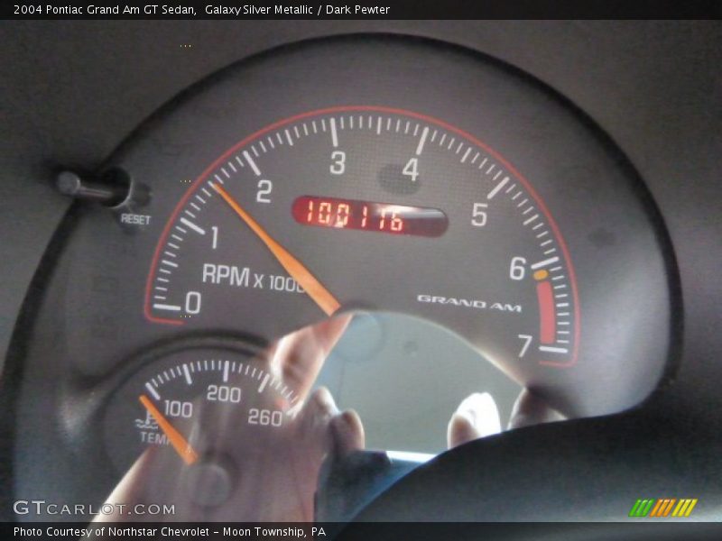 Galaxy Silver Metallic / Dark Pewter 2004 Pontiac Grand Am GT Sedan
