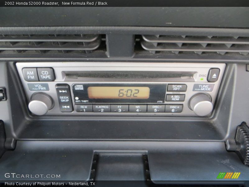 Audio System of 2002 S2000 Roadster