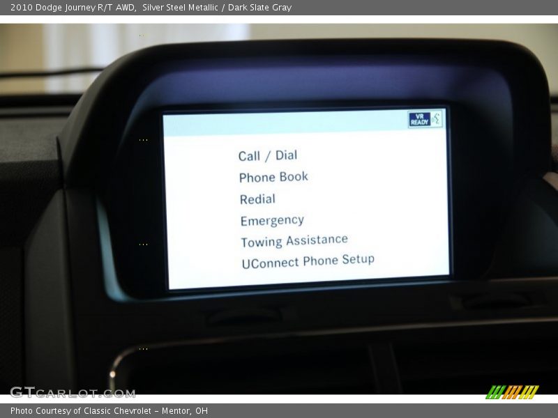 Silver Steel Metallic / Dark Slate Gray 2010 Dodge Journey R/T AWD