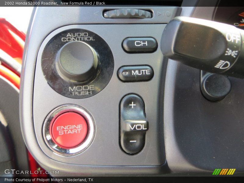 Controls of 2002 S2000 Roadster