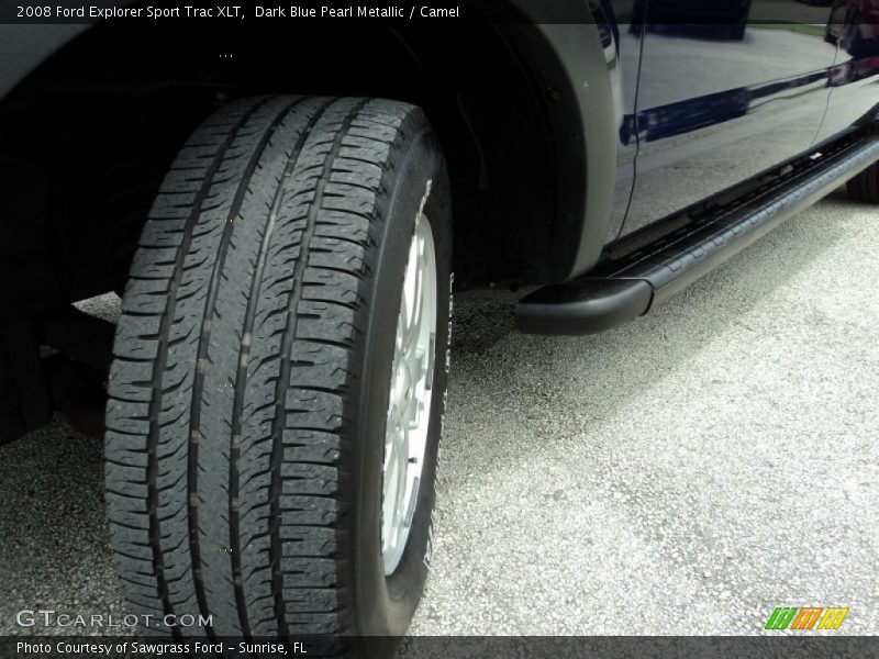 Dark Blue Pearl Metallic / Camel 2008 Ford Explorer Sport Trac XLT