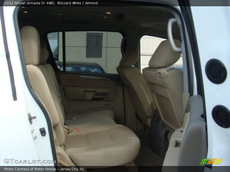 Blizzard White / Almond 2012 Nissan Armada SV 4WD