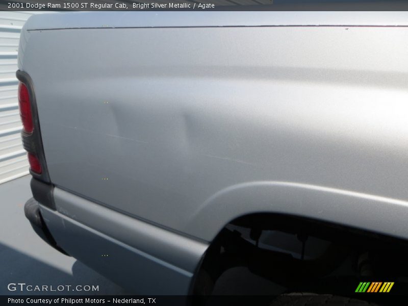 Bright Silver Metallic / Agate 2001 Dodge Ram 1500 ST Regular Cab