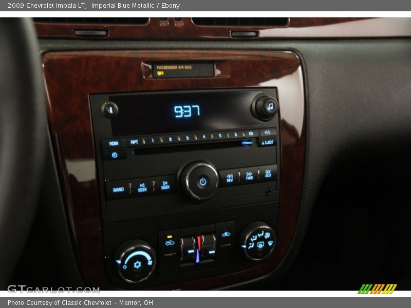 Imperial Blue Metallic / Ebony 2009 Chevrolet Impala LT