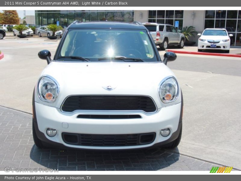 Light White / Carbon Black 2011 Mini Cooper S Countryman All4 AWD