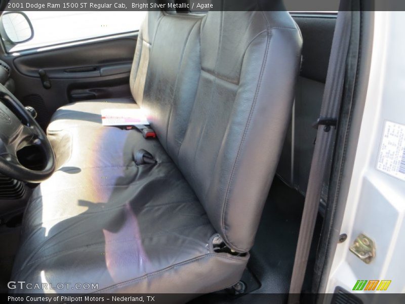 Bright Silver Metallic / Agate 2001 Dodge Ram 1500 ST Regular Cab