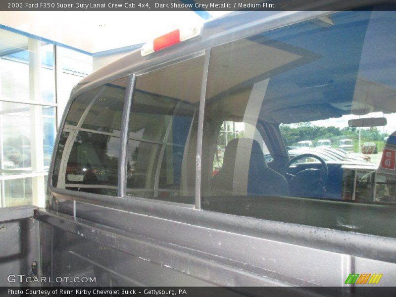 Dark Shadow Grey Metallic / Medium Flint 2002 Ford F350 Super Duty Lariat Crew Cab 4x4
