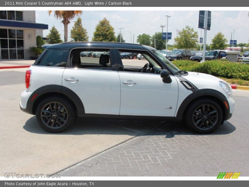 Light White / Carbon Black 2011 Mini Cooper S Countryman All4 AWD