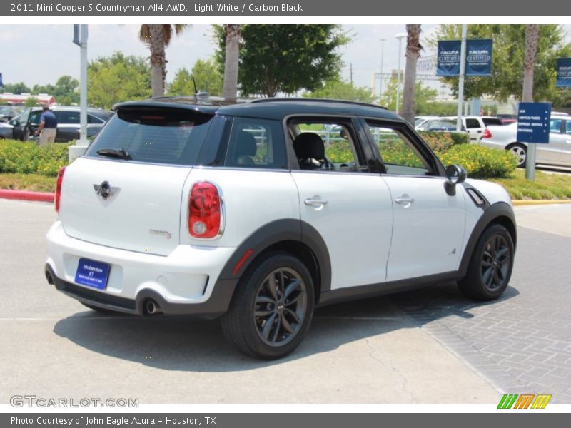 Light White / Carbon Black 2011 Mini Cooper S Countryman All4 AWD