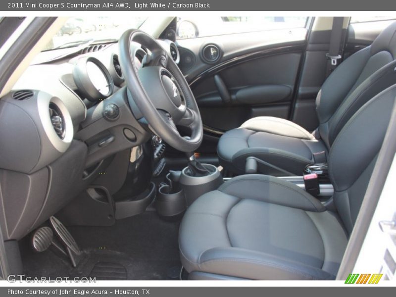 Light White / Carbon Black 2011 Mini Cooper S Countryman All4 AWD