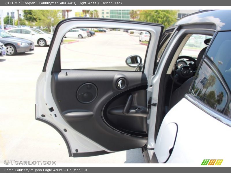 Light White / Carbon Black 2011 Mini Cooper S Countryman All4 AWD