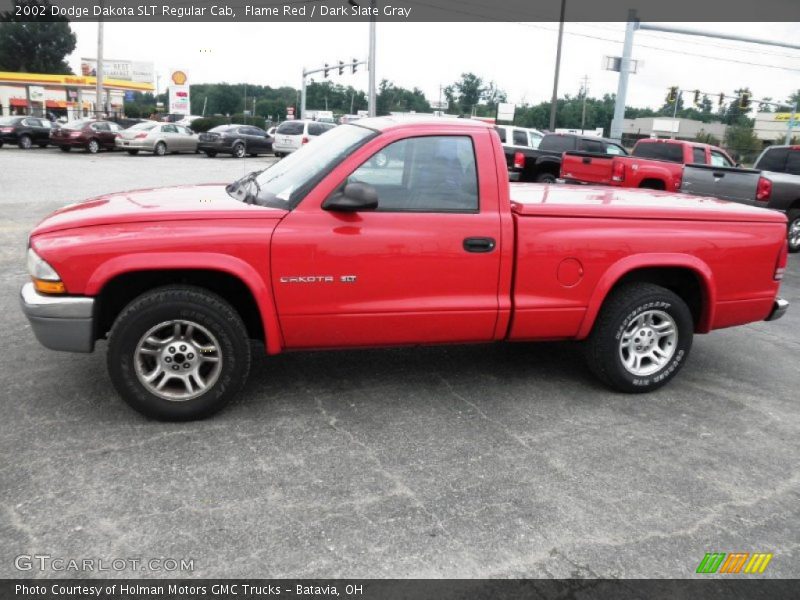  2002 Dakota SLT Regular Cab Flame Red
